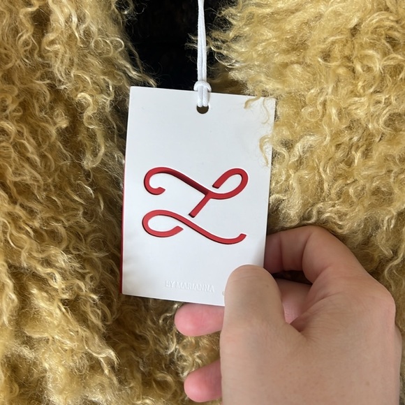 L'Academie x Bridget Rohena Jacket in Brown & Tan (New Label) - Picture 10 of 11